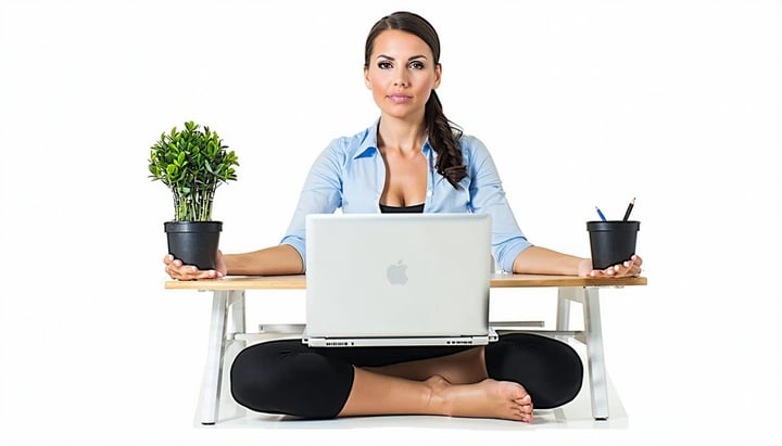 an image of a person practicing work life balance-4