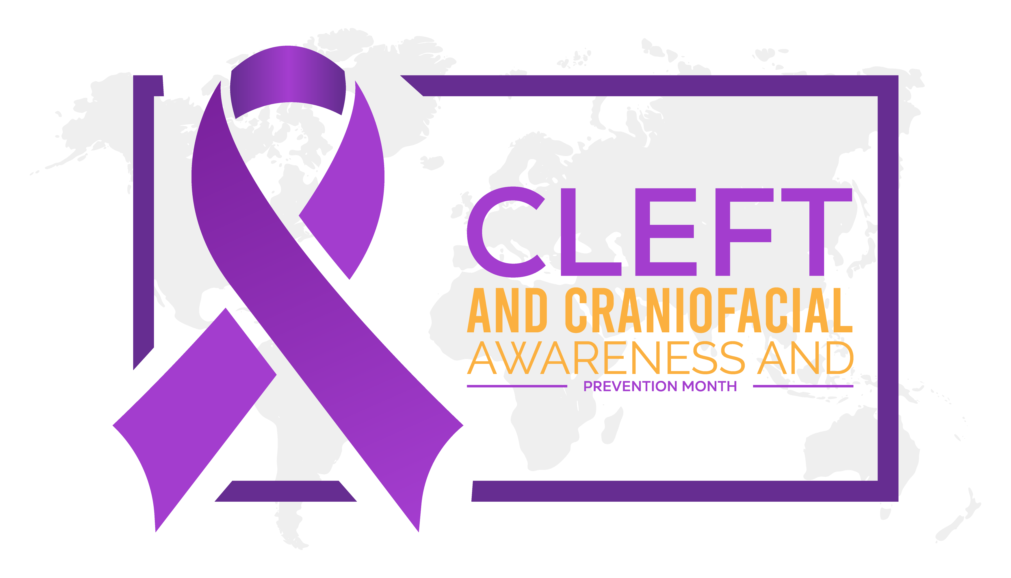 Cleft and craniofacial awareness logo
