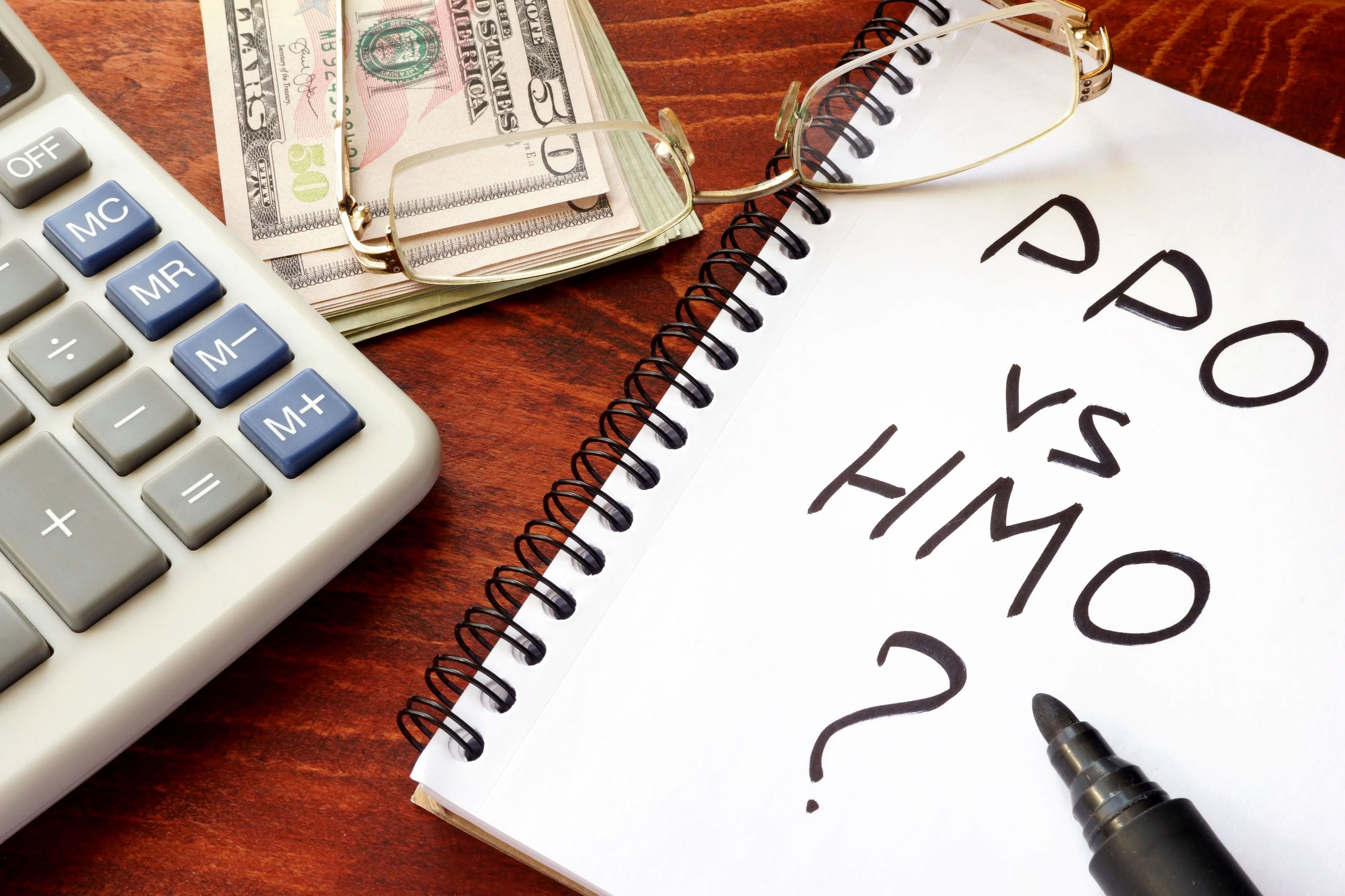 Differences between a Dental HMO and Dental PPO plan, DHMO vs DPPO-1