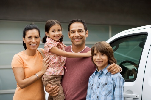 Family of four looking for a dental plan